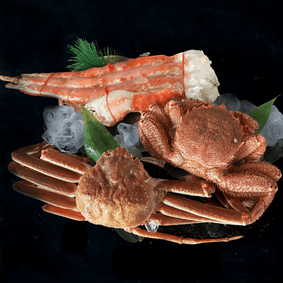 三大蟹セット】タラバ・ズワイ・毛ガニ ~絢爛~ 北の海が育んだ極上品を