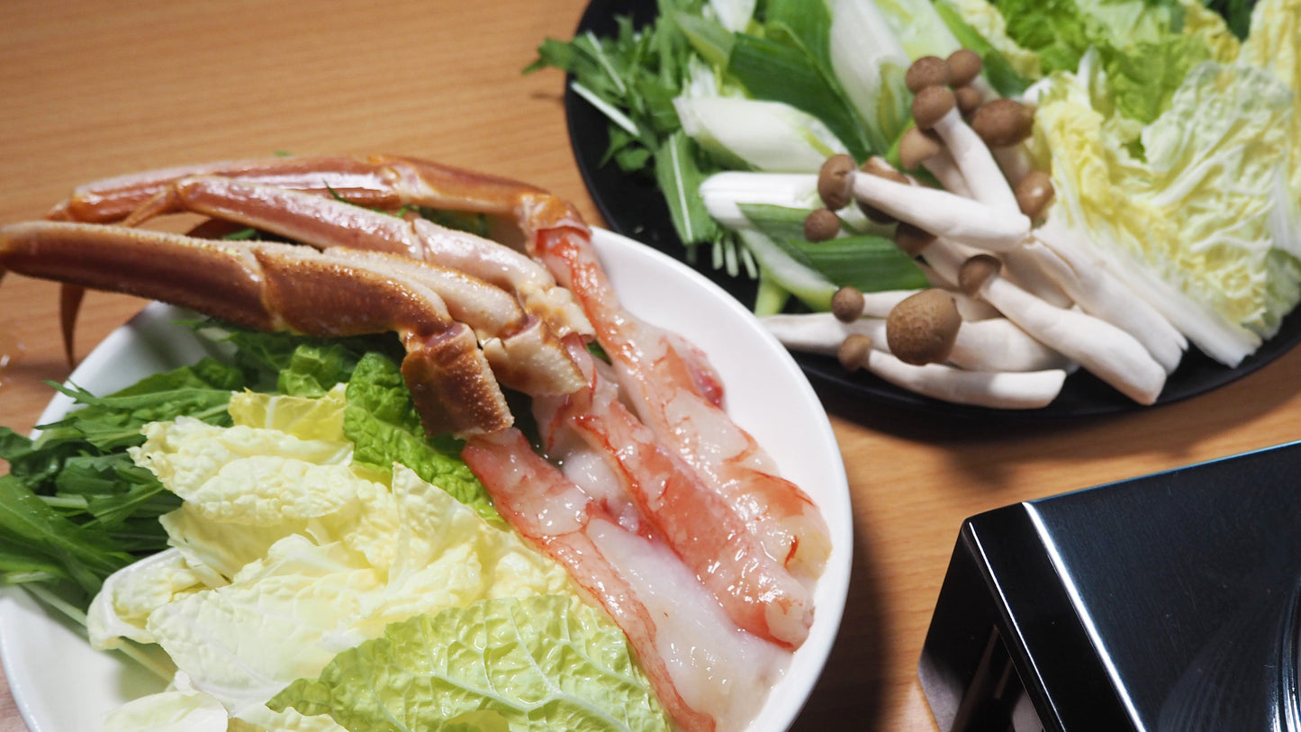 冷凍生本ズワイガニ(中) 肩脚 2セット