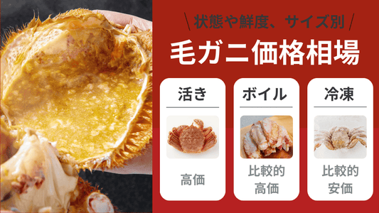 毛ガニ価格