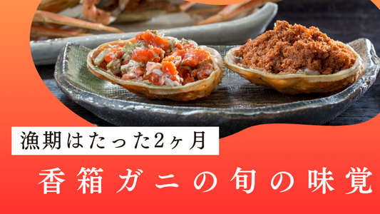 香箱ガニの旬