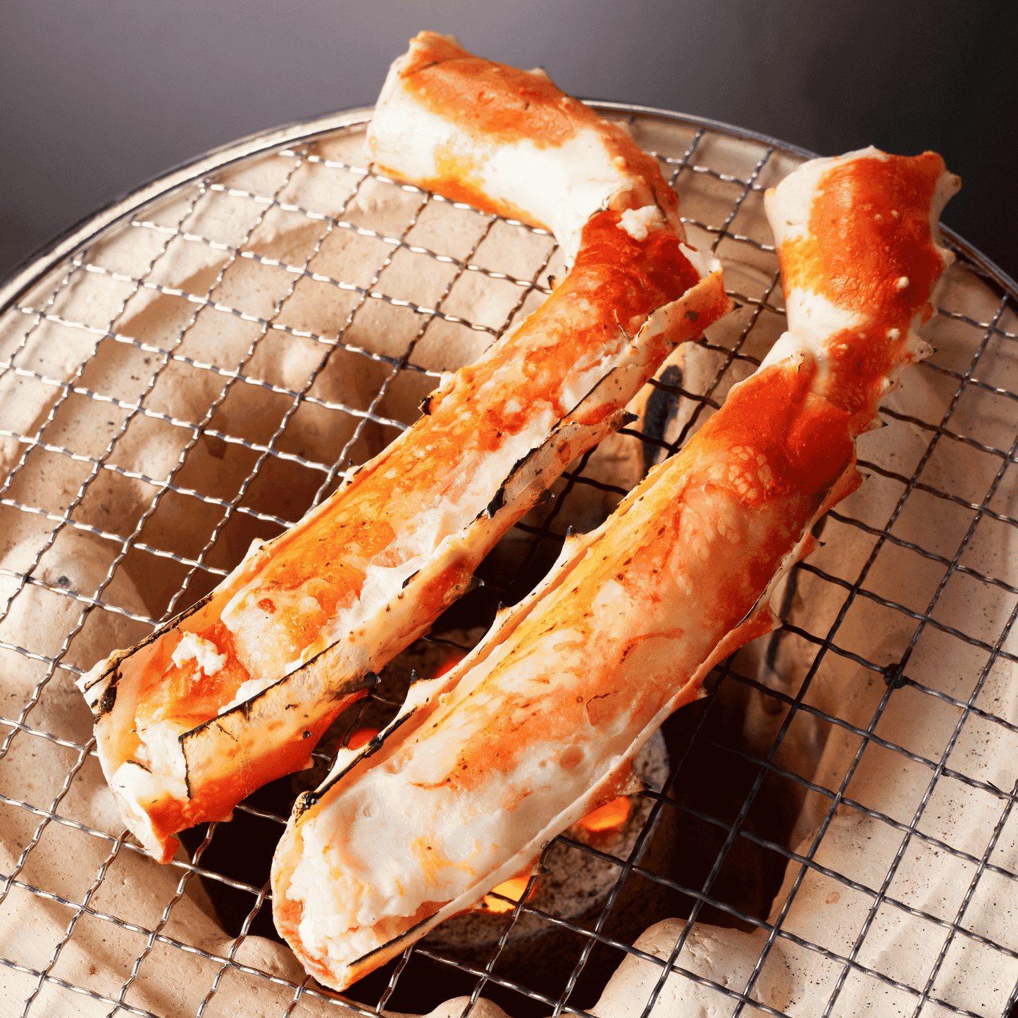 冷凍タラバガニ (超特大・2.5-3.0人前)の焼きガニ