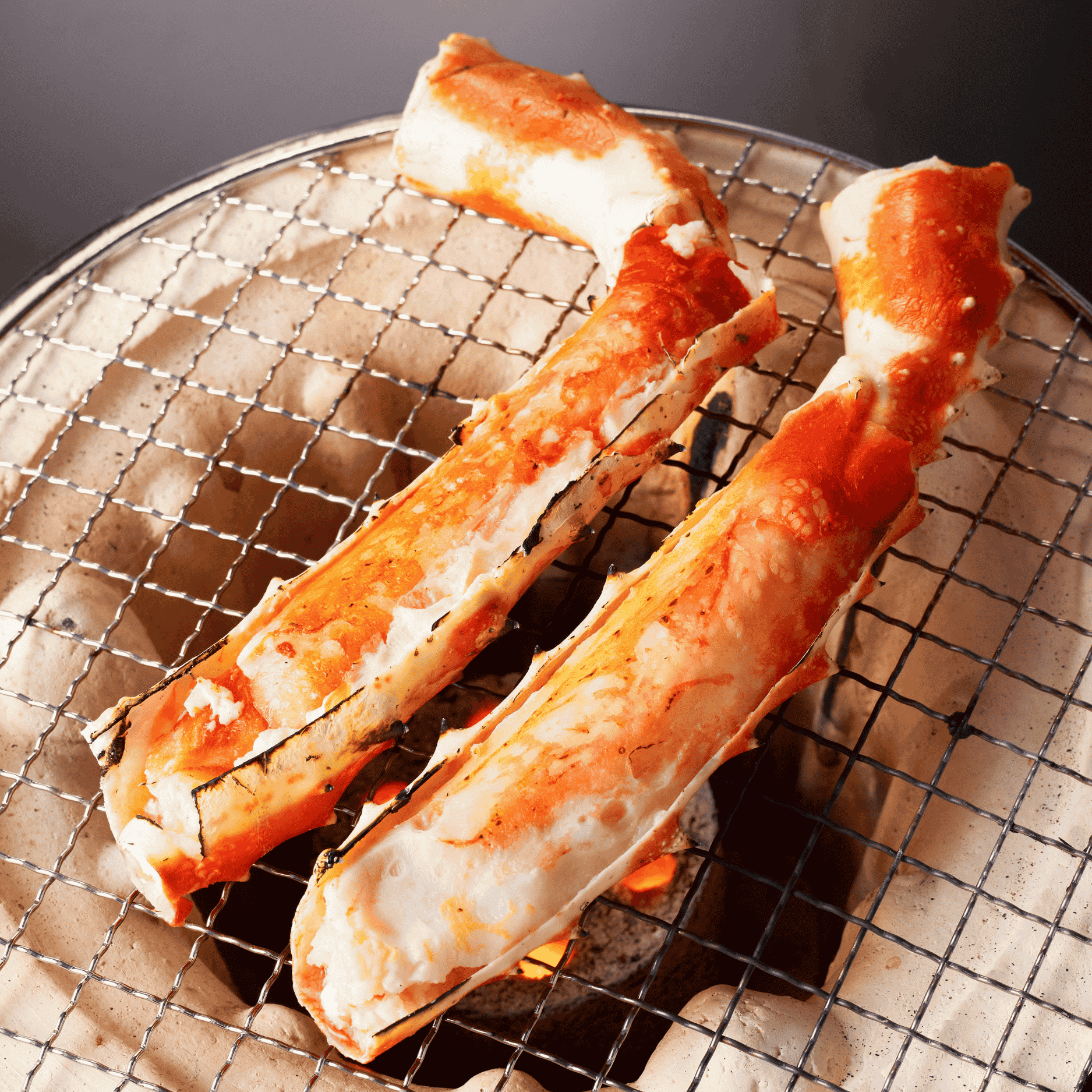 冷凍タラバガニ (超特大・2.5-3.0人前)の焼きガニ